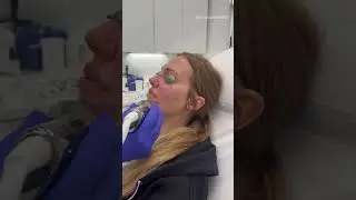 Meryem Uzerli visits Dr. Simon Ourian for Coolaser