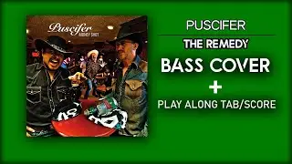 Puscifer - The remedy - (Bass cover - play along with score and tab in video)