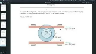 Chapter 5 Motion Relative to Rotating Axes - Question 5 [In Persian]