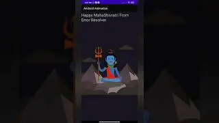 Happy Mahashivratri | ANDROID | JAVA