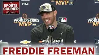 World Series MVP Freddie Freeman on Dodgers' Win, Fernando Valenzuela