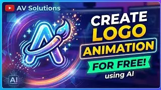 Create free logo animation with AI within a minute 🔥 