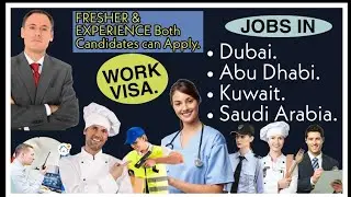 Weekly Jobs Update Episode - 1 - HIRING FOR DUBAI, ABU DHABI, KUWAIT, SAUDI ARABIA 🇸🇦  - WORK VISA
