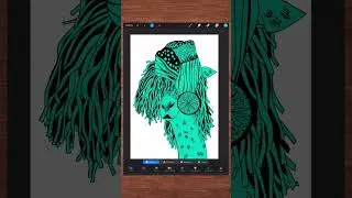 How to colour fill in Procreate 