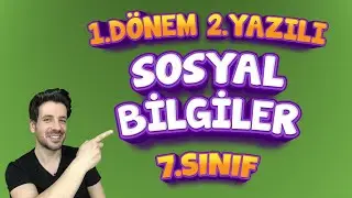7. Sınıf Sosyal Bilgiler 1. Dönem 2.Yazılı Soruları 