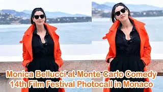 Monica Bellucci at Monte-Carlo Comedy 14th Film Festival Photocall in Monaco