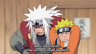 Jiraiya is assigned to lead Naruto on his journey to find Tsunade.自来也はナルトを綱手を探す旅に導く任務を負っている。