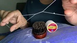 ASMR Eyebrow Threading. Personal attention.