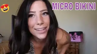 😲 MICRO BIKINI Try On Haul