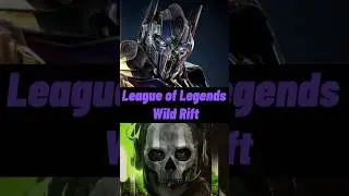 Optimus Prime & Ghost Pensador | League of Legends: Wild Rift #shorts #wildrift #leagueoflegends