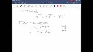 Integer and Rational Expressions