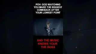 God watching you make the biggest comeback after being at the lowest point you’ve ever been #bleach