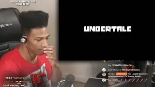 Etika Reacts To Dating Fight Undertale [Highlights]