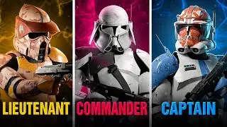 EVERY SINGLE Clone Trooper Rank Explained!