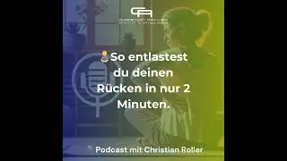 Rückenschmerzen durch Stress? Und wie eine 2-Minuten-Übung täglich für echte Entlastung sorgen kann