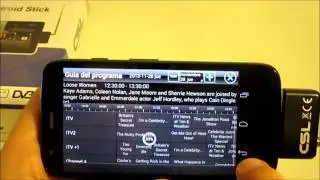 VER TV DIGITAL EN ANDROID SIN CONEXION A INTERNET DATOS NI WIFI,mediante un sintonizador digital