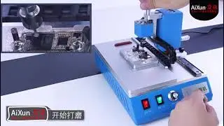 Use Aixun Chip Grinder Phone Motherboard CPU IC Grinding Machine