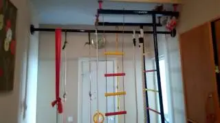 Спортивный комплекс своими руками дома.