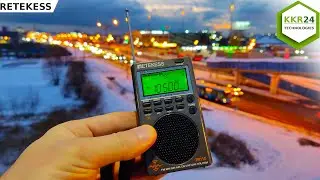 THE WHOLE WORLD IN THE PALM??? Radio receiver RETEKESS TR110 full review