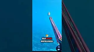 He Caught the Fish at the Bottom of the Sea! But When He Looked to the Side 😳 