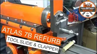Atlas 7B Shaper Refurb Part 9 - Tool Slide and Clapper Box
