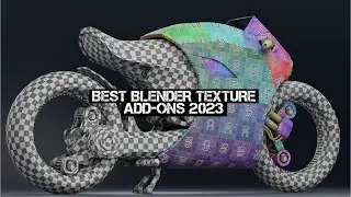 Best texture Add-ons for Blender 2023.You never tried these before.