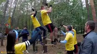 Турслёт ДТЭК 2017г. Спортивный конкурс. Герои.