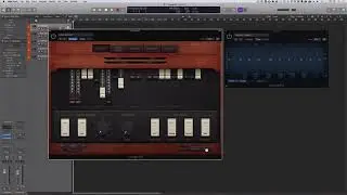 Logic Pro X Hammond B3 Organ | Main Window