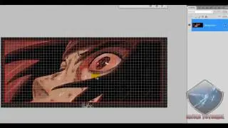 Adobe Photo Shop - Como Colocar Quadrados Nas Imagems ( Mosaic )