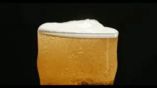 Pouring Drink In Glass Black Screen template (non-copyright)