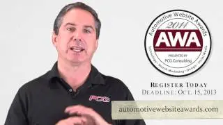 Register Today for the 2014 Automotive Website Awards