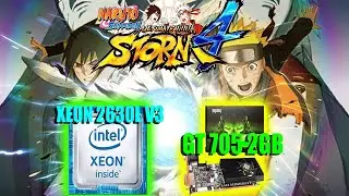 Naruto Ultimate Ninja Storm 4 Teste com a GT 705 2gb Revenger / Xeon 2630L v3