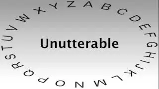 SAT Vocabulary Words and Definitions — Unutterable