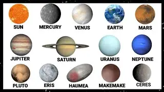 Learning 8 Planets and 5 Dwarf Planets in the Solar System