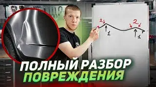 КАК УБРАТЬ ВМЯТИНУ НА ДВЕРИ | PDR