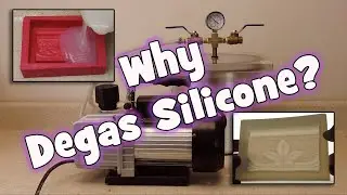 Degassing Silicone For Better Molds & Casts