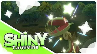 [Live] Shiny Carnivine in Legends Arceus Wild Encounter!