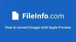 How to convert images with Apple Preview