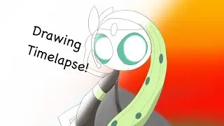 Drawing Timelapse… Meloetta!