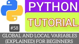 global and local Variables in Python Programming Language Tutorial