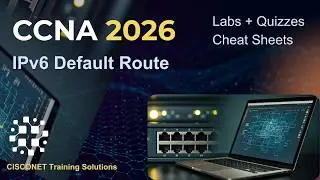 CCNA 200-301 | IP Routing | IPv6 Default Route