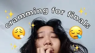 let's cram for my coding finals the night before | vlog 👩🏻‍💻