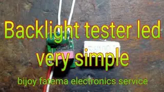 BACKLIGHT tester LED// how to backlight led..2021/NEW LED TV BACKLIGHT TESTER |ac dc backlight teste
