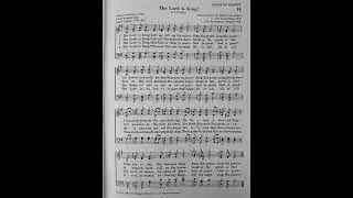 The Lord Is King!- Hymn Sheet Norman Johnson 1928 #hymnal #christianmusic #hymns