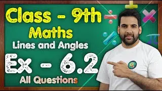 Class 9 Ex 6.2 Q1 to Q5 || Lines and Angles ||  NEW NCERT || MKR 