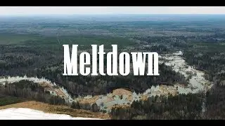 Meltdown. Rivers Pizhma and the Usta of the spill.