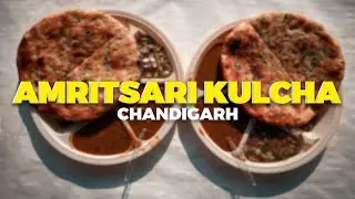 Best Amritsari Kulcha in Chandigarh | Chandigarh Street Food | Siddhant Sharma