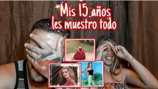 REACCIONANDO A MIS FOTOS DE 15 AÑOS PARTE II 🤭 -SOY KLAUDIA ✌🏻