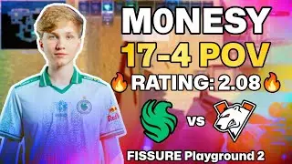 💀 M0NESY POV: MIRAGE AWP DOMINATION vs Virtus.pro! | FISSURE Playground 2