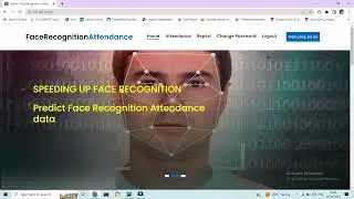 Face Recognition Attendance System using Python Django OpenCV